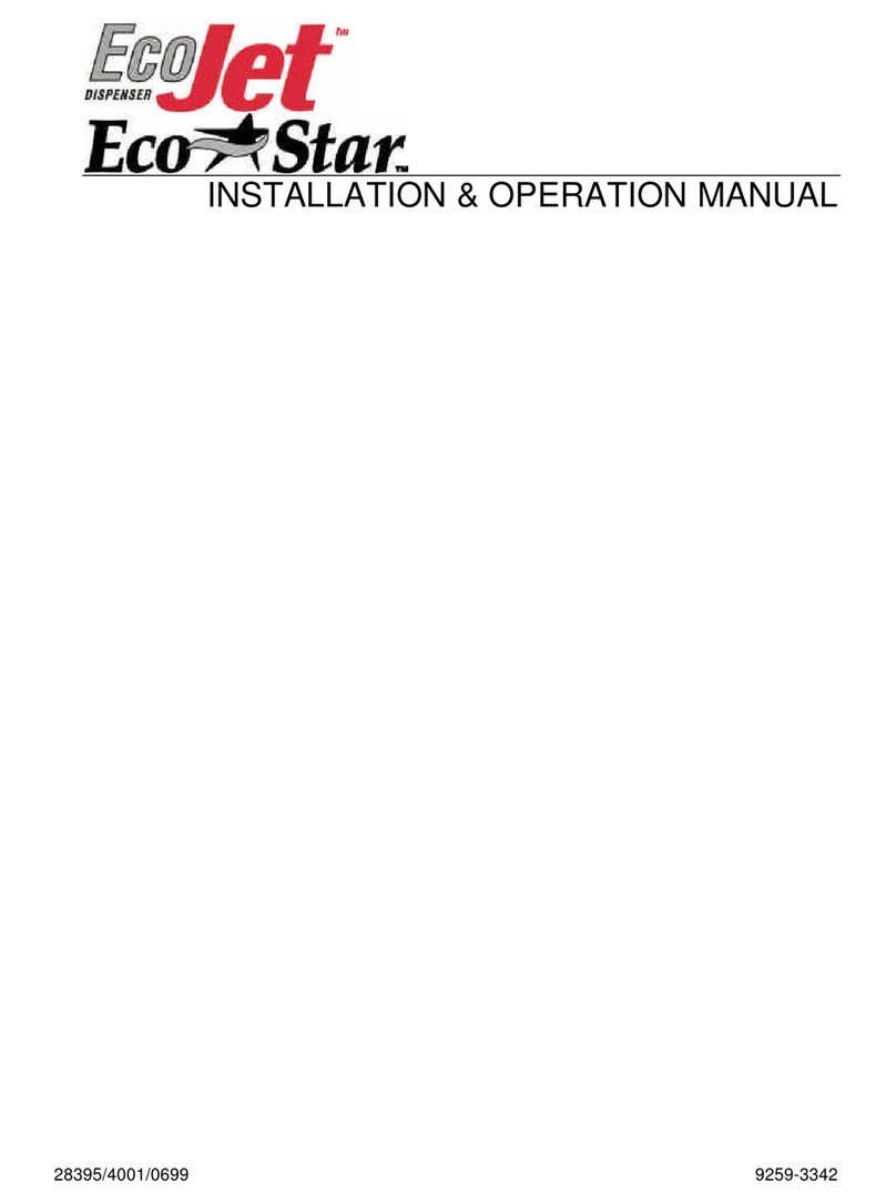 Ecolab EcoJet EcoStar 1500 User manual