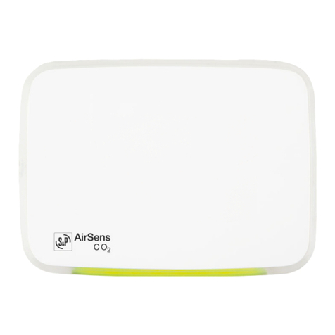 S&P AIRSENS RF CO2 manual