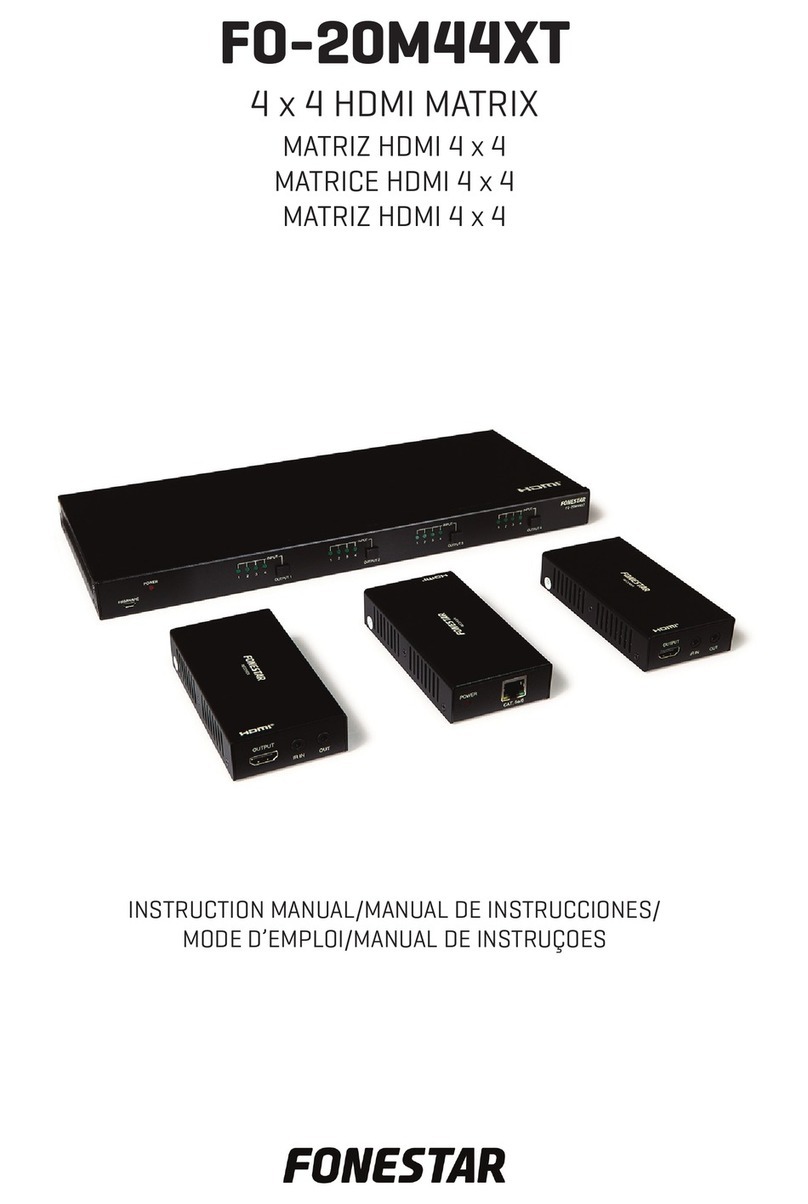 FONESTAR FO-20M44XT instruction manual
