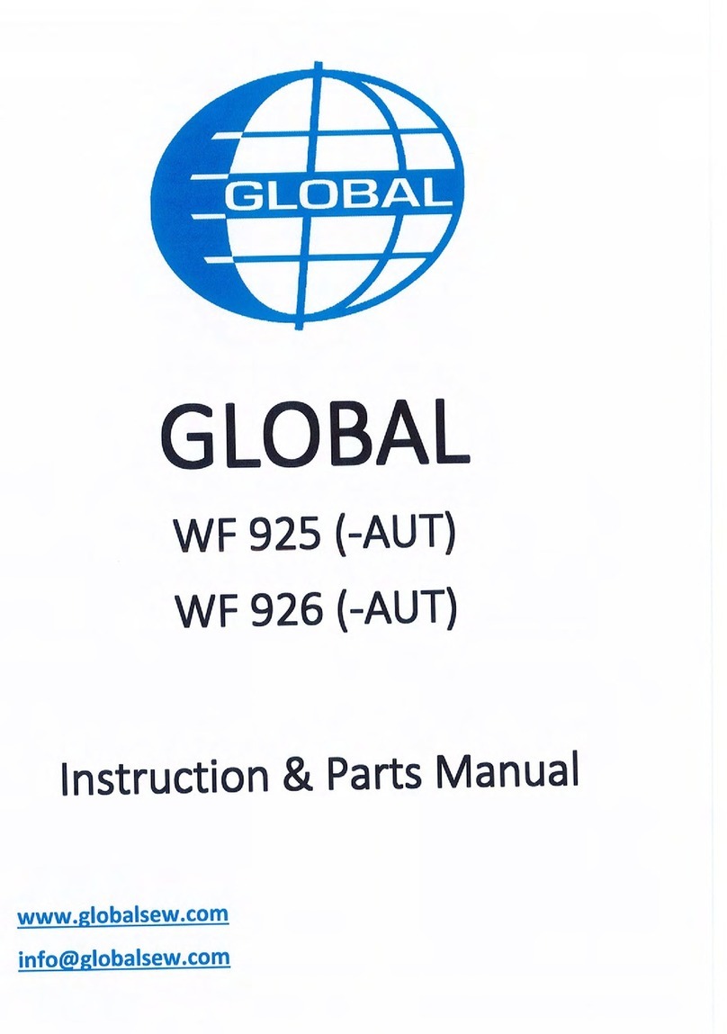 Global WF-925 Parts list manual