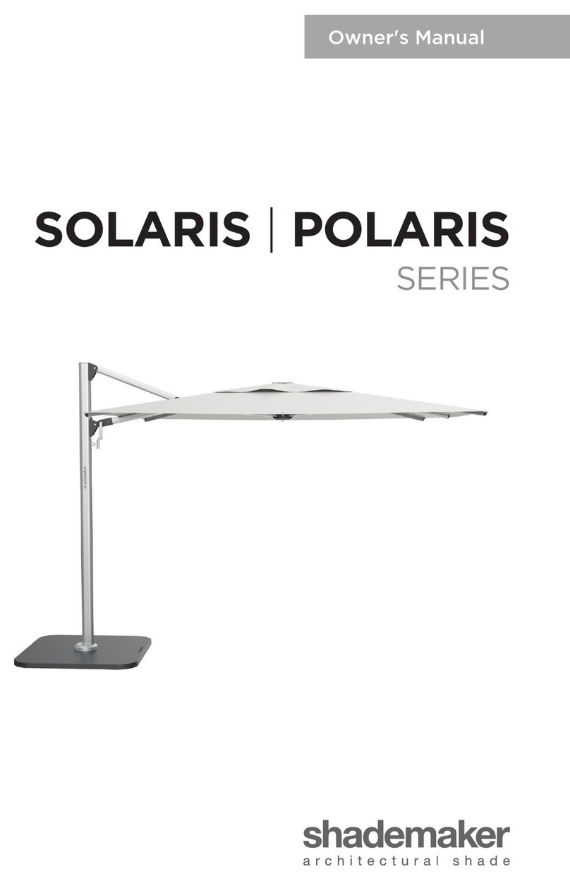 Shademaker SOLARIS Series owner's manual