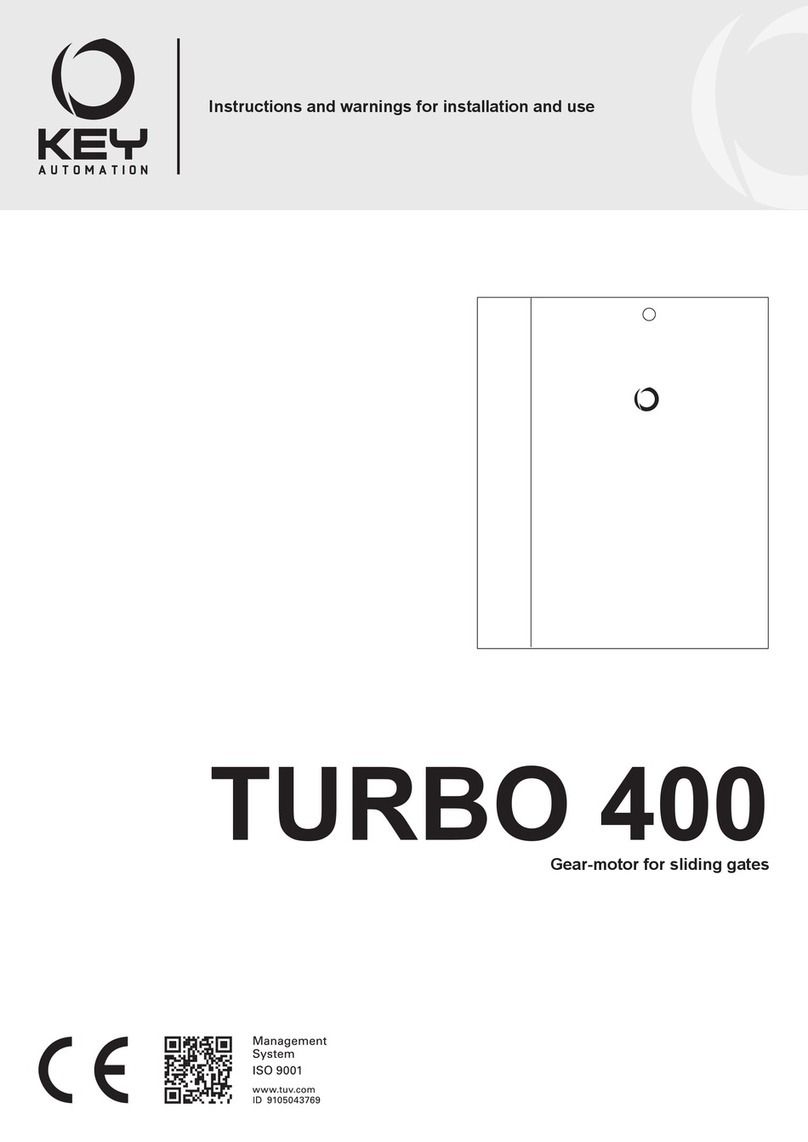 Keyautomation TURBO 400 Technical specifications