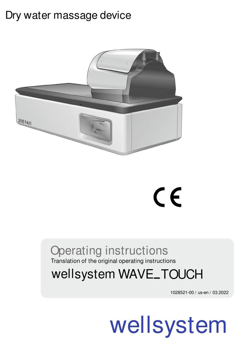 WELLSYSTEM WAVE-TOUCH operating instructions