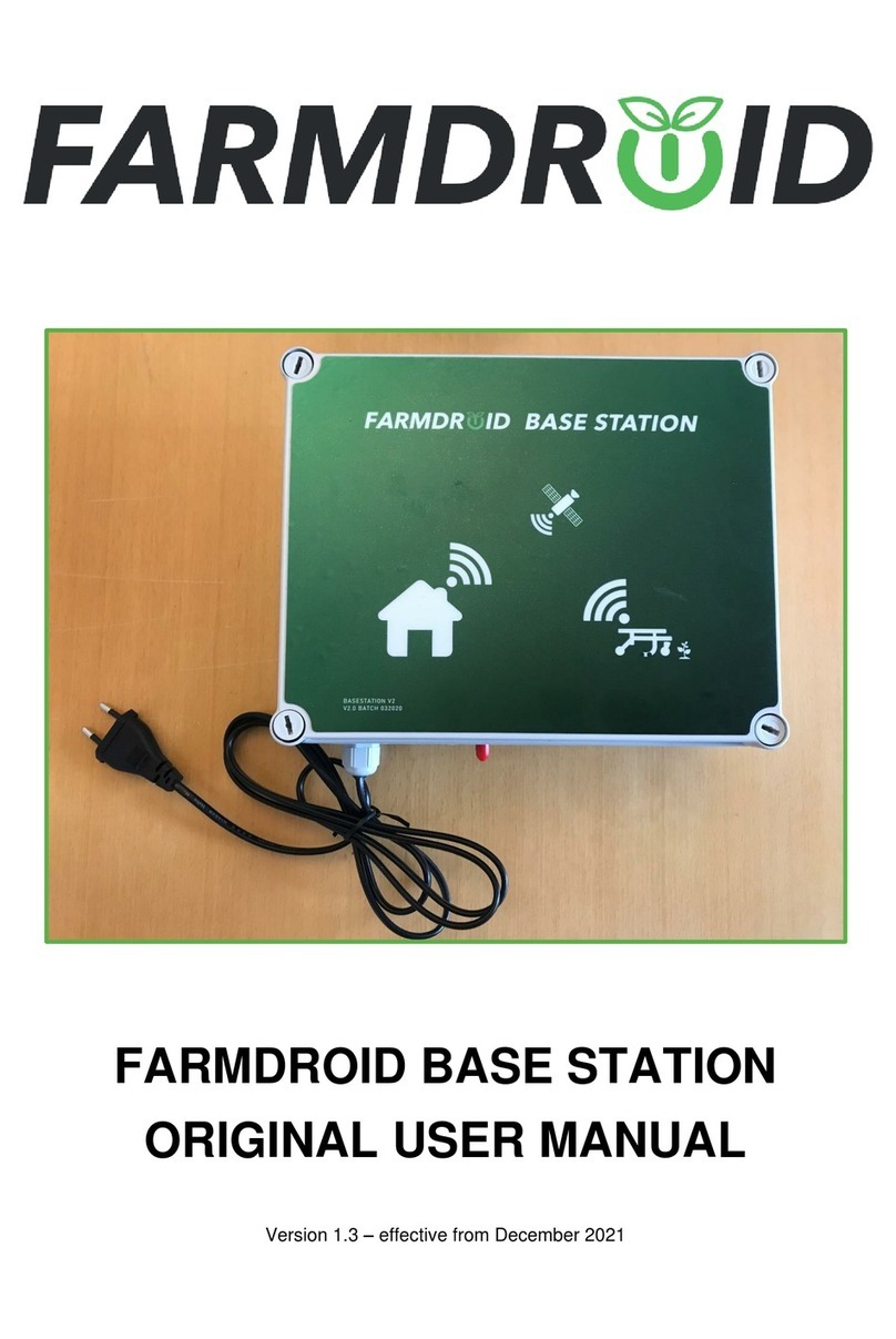 FARMDROID FD Base Station V2.0 Original user manual FARMDROID FD Base Station V2.0 Original user manual