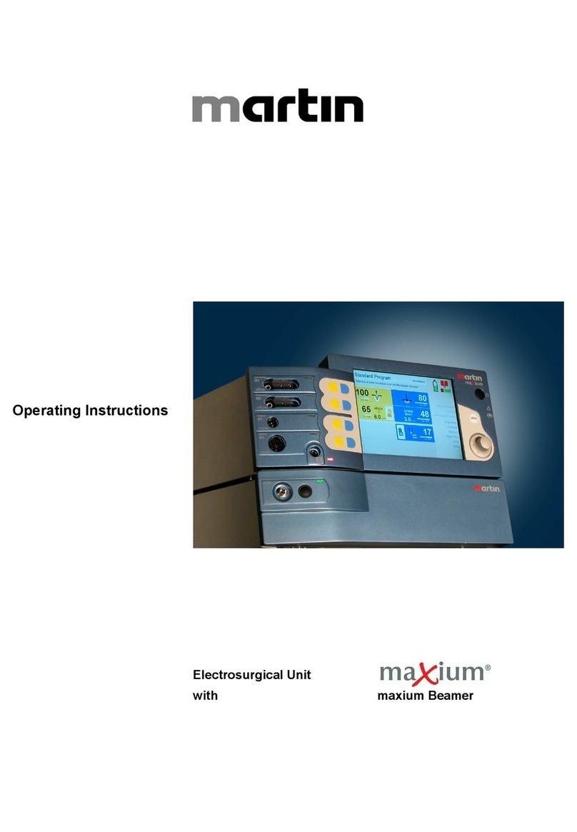 Martin maxium operating instructions Martin maxium operating instructions