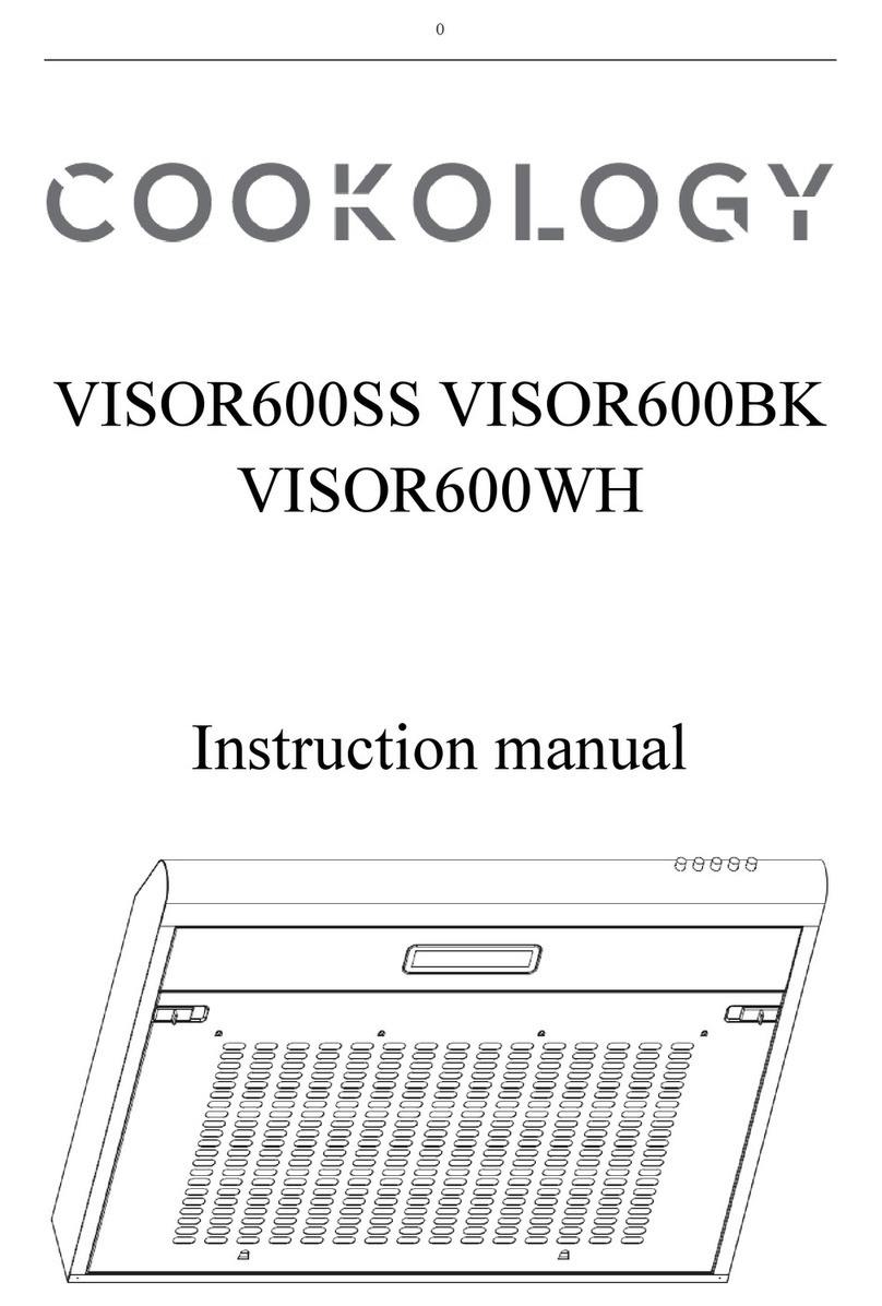 Cookology VISOR600SS instruction manual