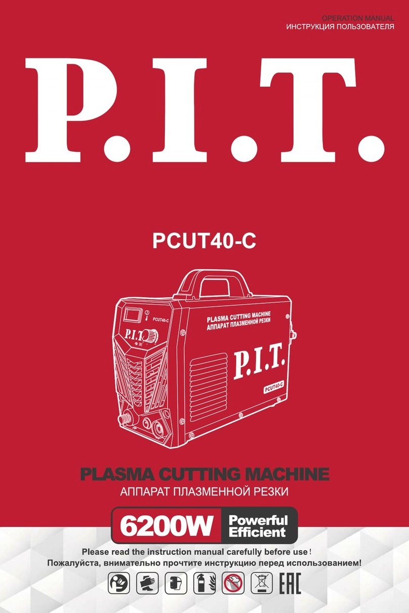 P.I.T. PCUT40-C Operation manual