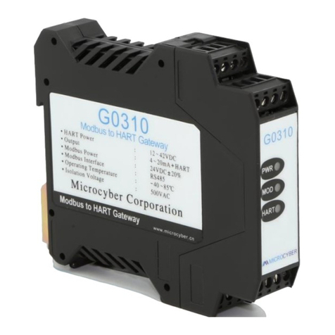 Microcyber G0310 user manual