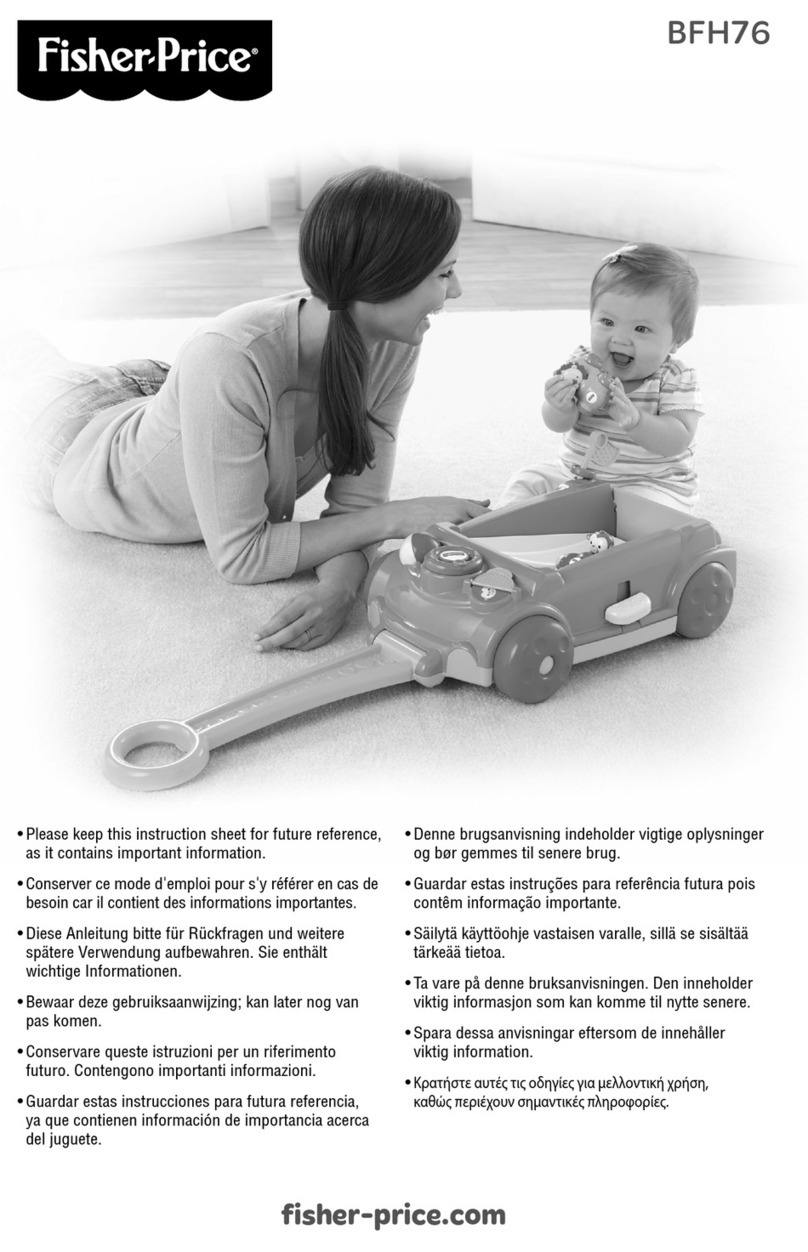 Fisher-Price BFH76 manual