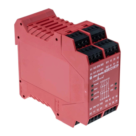 Rockwell Automation Allen-Bradley Guardmaster Minotaur MSR131RTP User manual