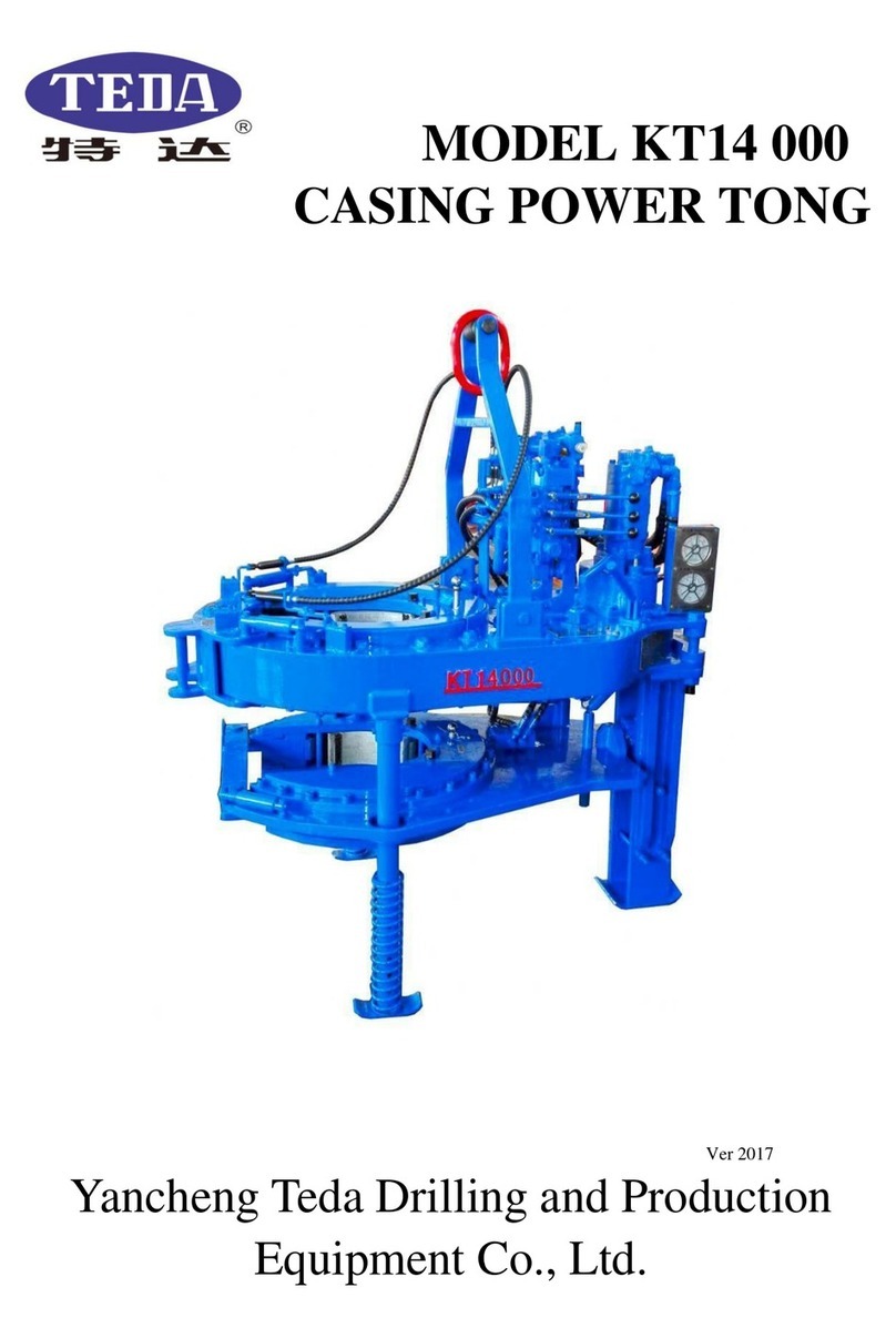 TEDA KT14000 MAINTENANCE and Operation manual