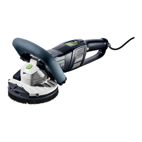 Festool RG 130 ECI User manual Festool RG 130 ECI User manual