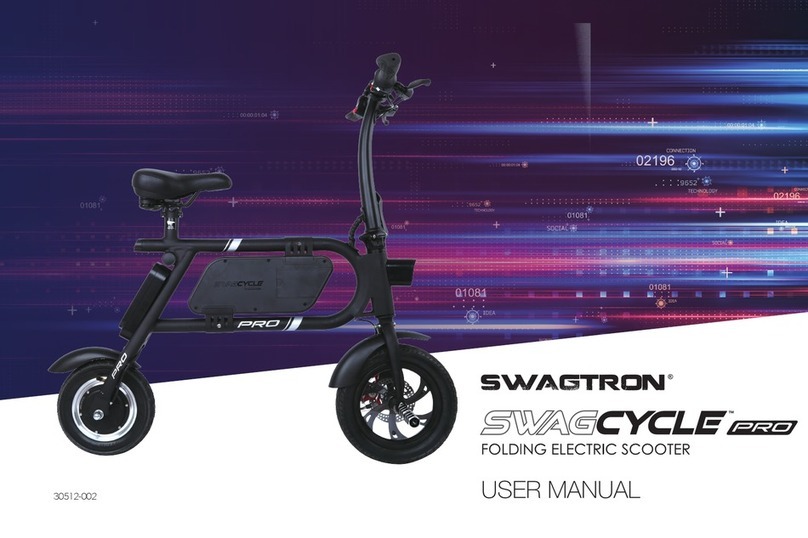 SWAGTRON SWAGCYCLE PRO SCP-1 user manual