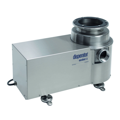 disperator EXCELLENT Series user manual