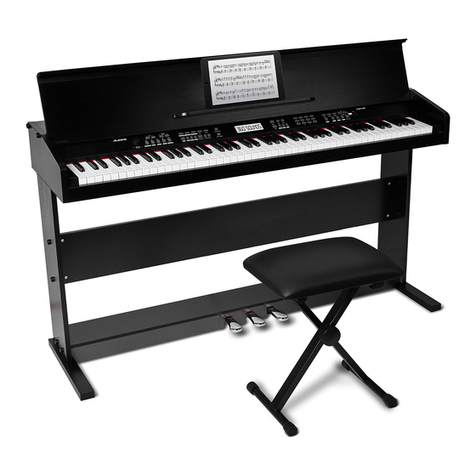 Alesis Virtue AHP-1BK User manual
