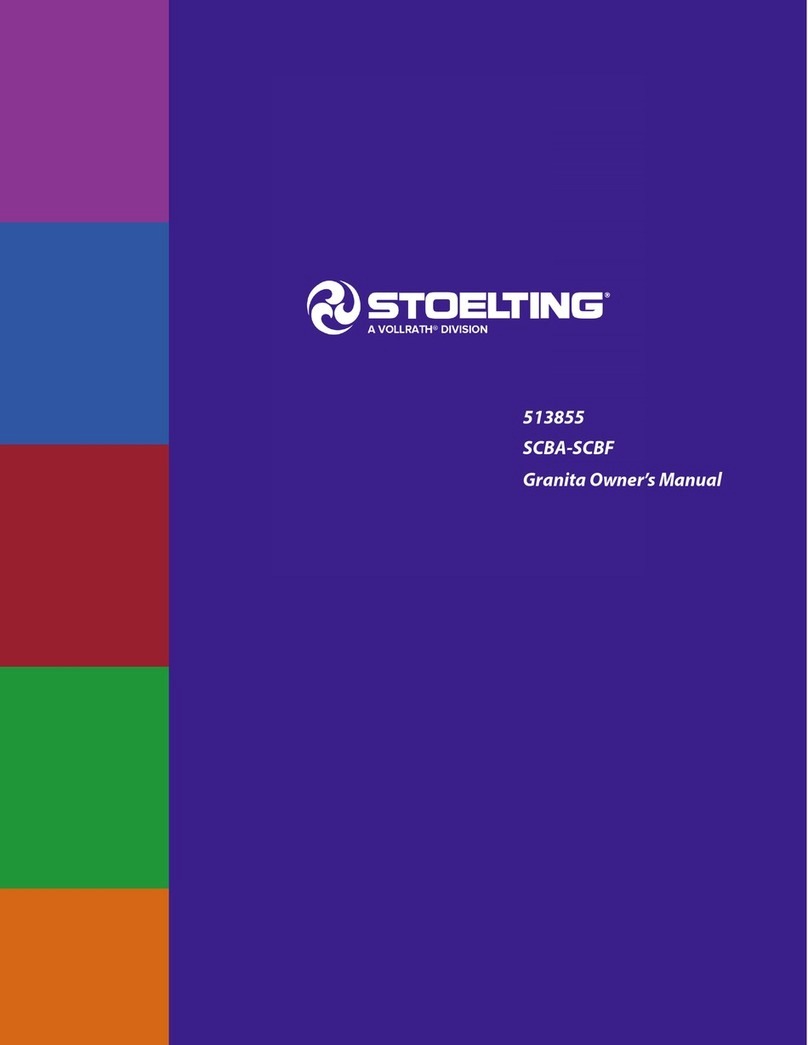 Vollrath STOELTING SCBA118-37 User manual