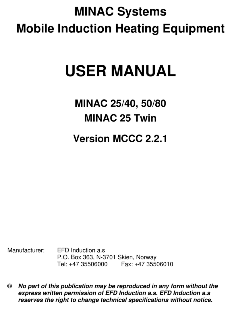 EFD MINAC 25 Twin user manual