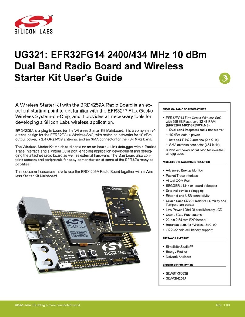 Silicon Laboratories BRD4259A user guide