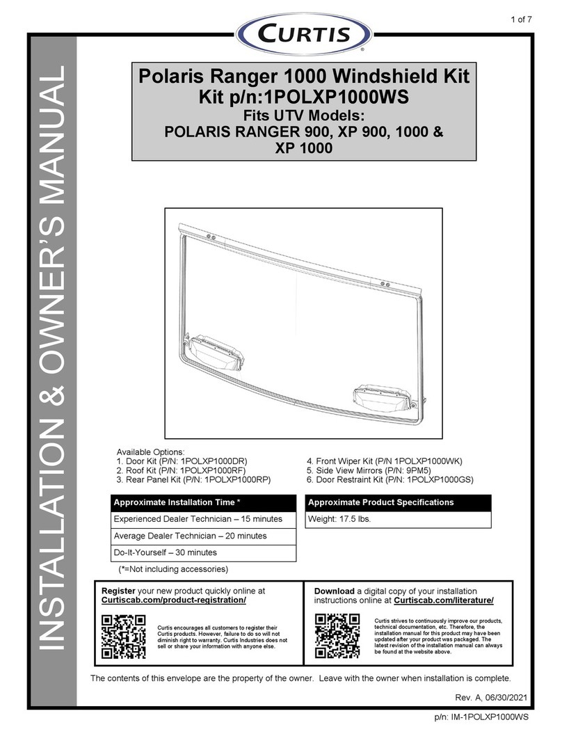 Curtis 1POLXP1000WS Operating instructions