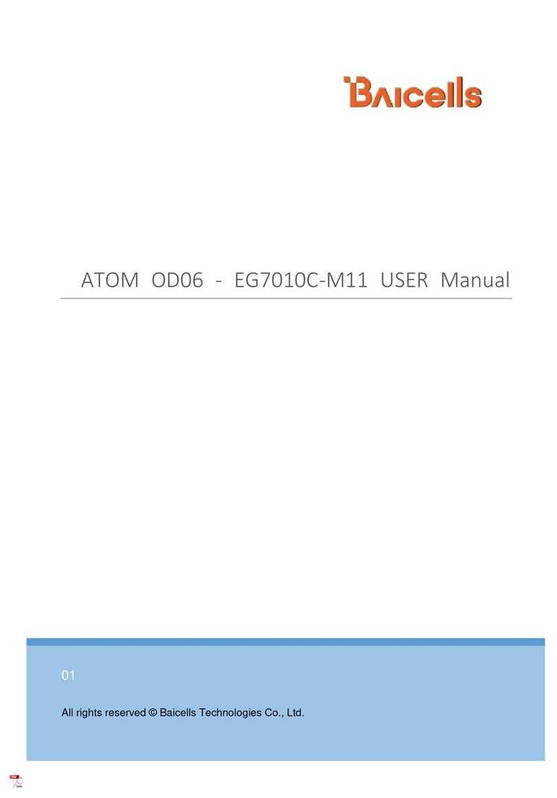 Baicells ATOM OD06 User manual