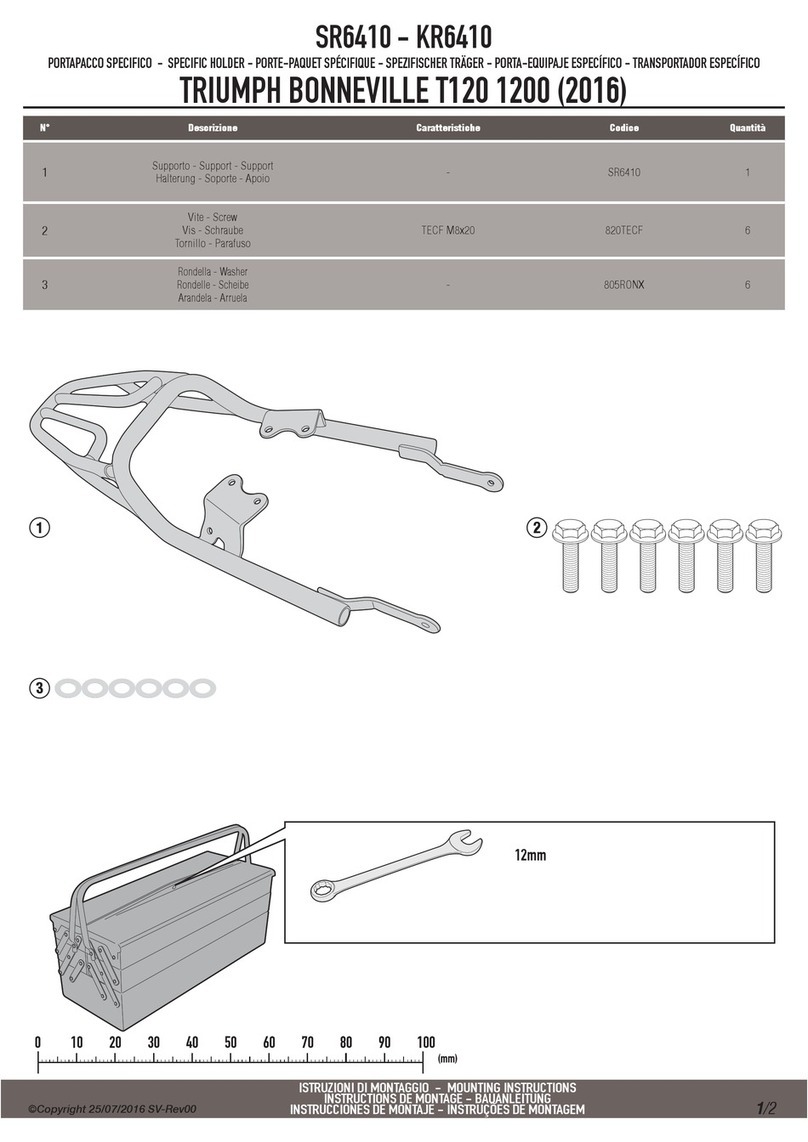 GIVI SR6410 Mounting instructions
