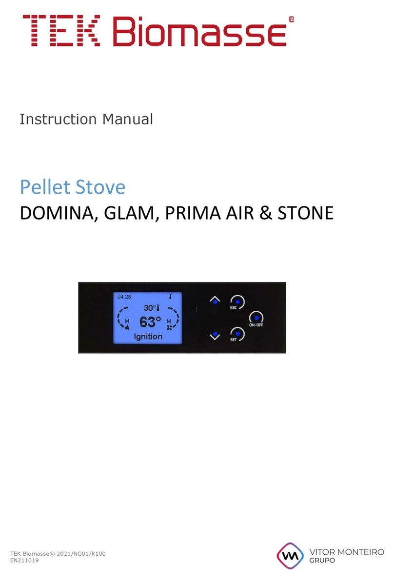 TEK Biomasse DOMINA User manual