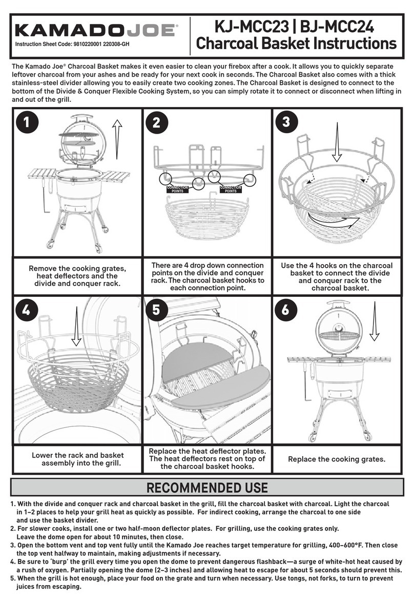 Kamado Joe KJ-MCC23 User manual
