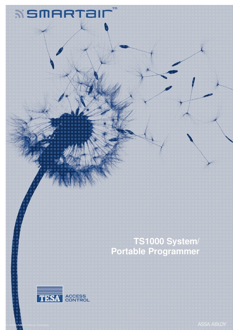 TESA smartair TS1000 manual