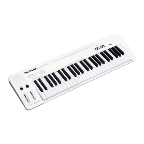 midiplus EASY PIANO E2 owner's manual