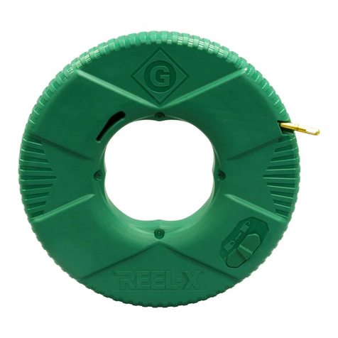 Greenlee Reel-X FTXF-50 instruction manual
