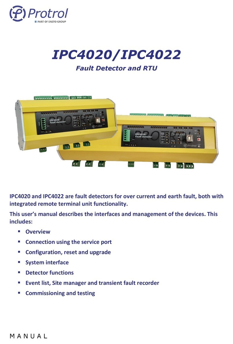 Protrol IPC4020 user manual