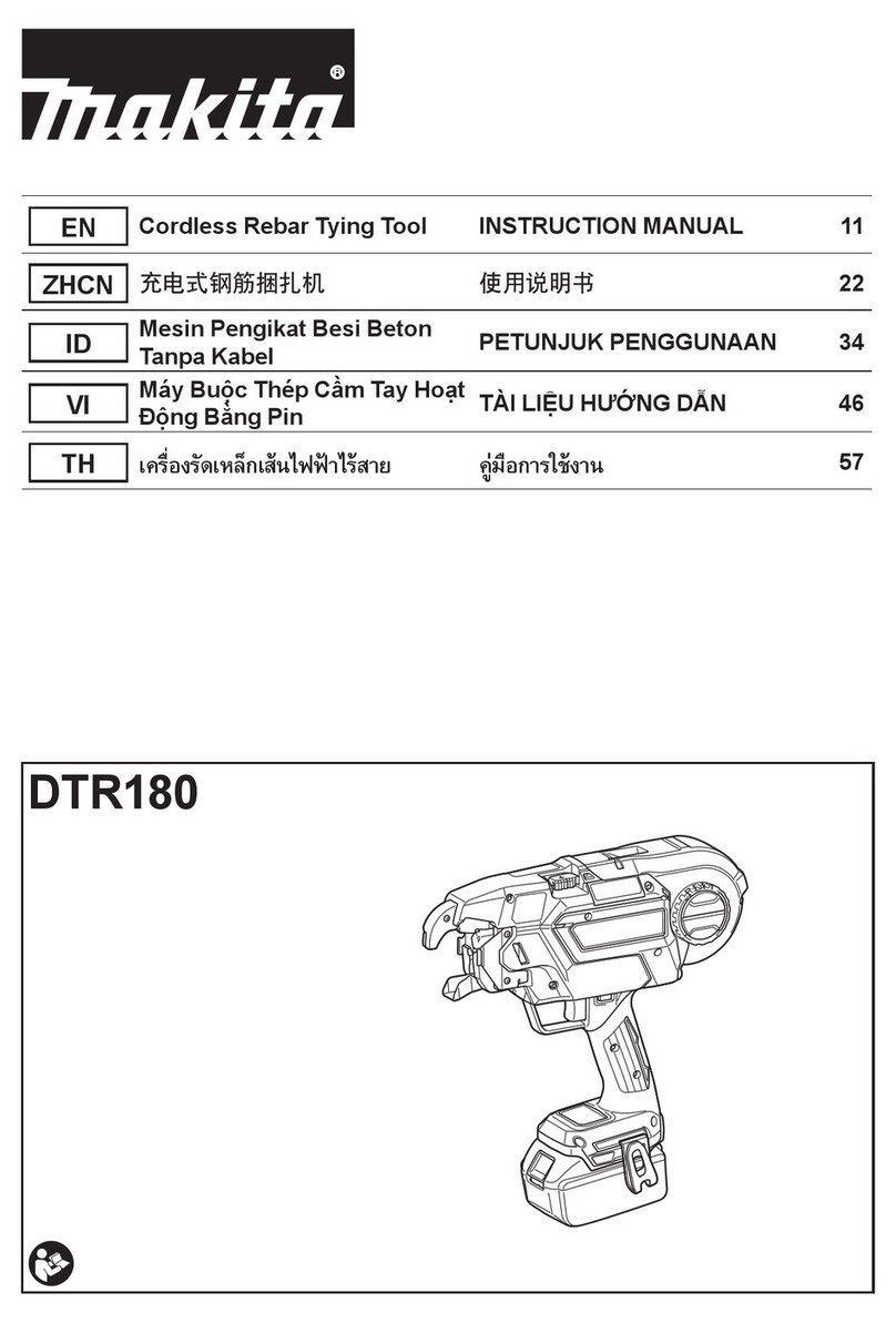 Makita DTR180 User manual