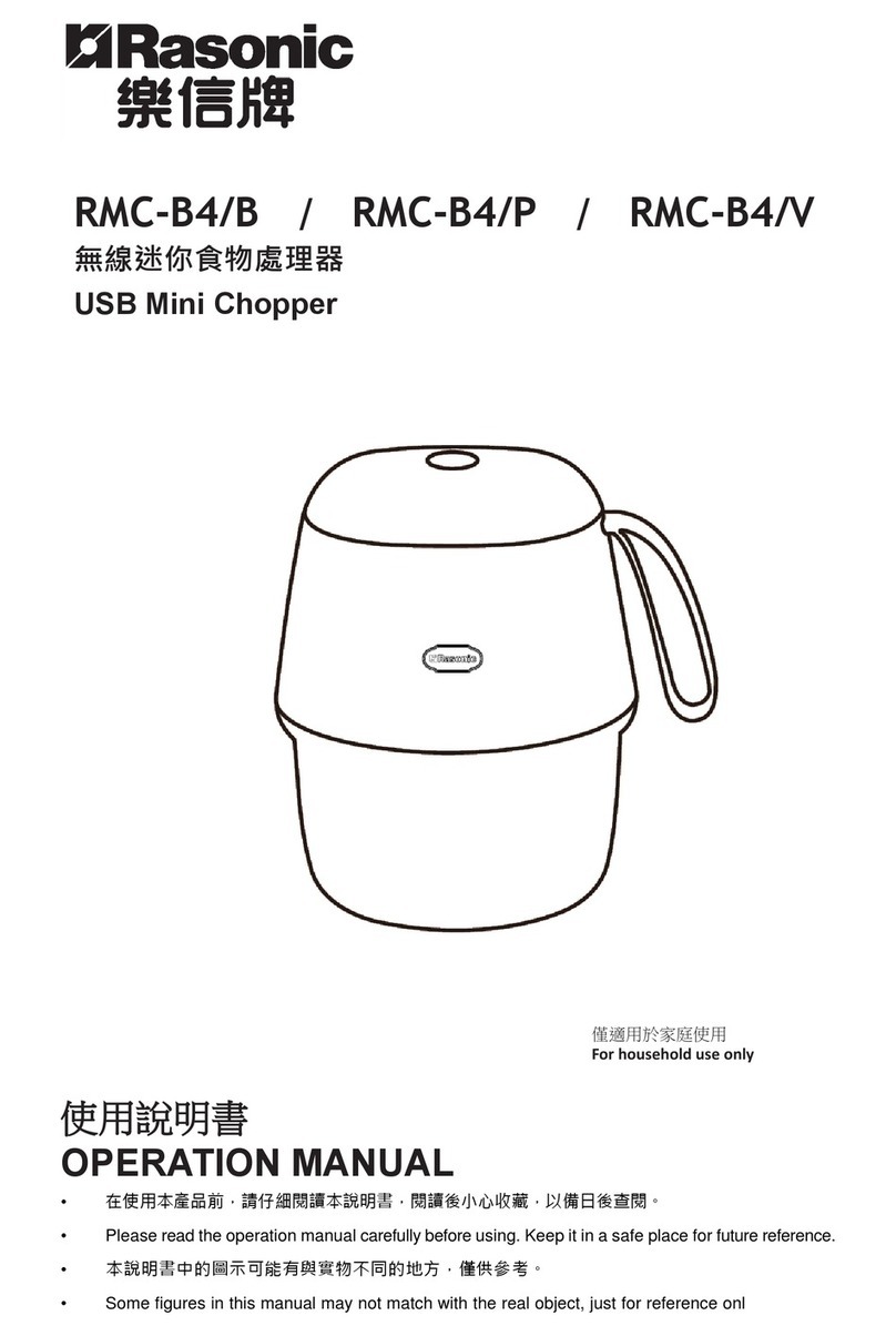 Rasonic RMC-B4/B Operation manual