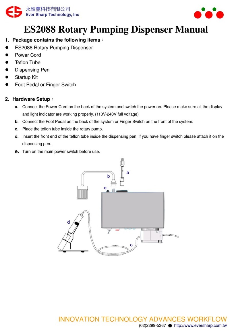 Ever Sharp Technology ES2088 manual
