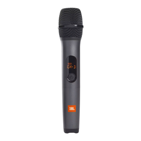 Harman JBL WIRELESS MICROPHONE SET User manual