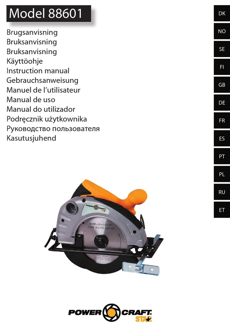 Power Craft 88601 instruction manual