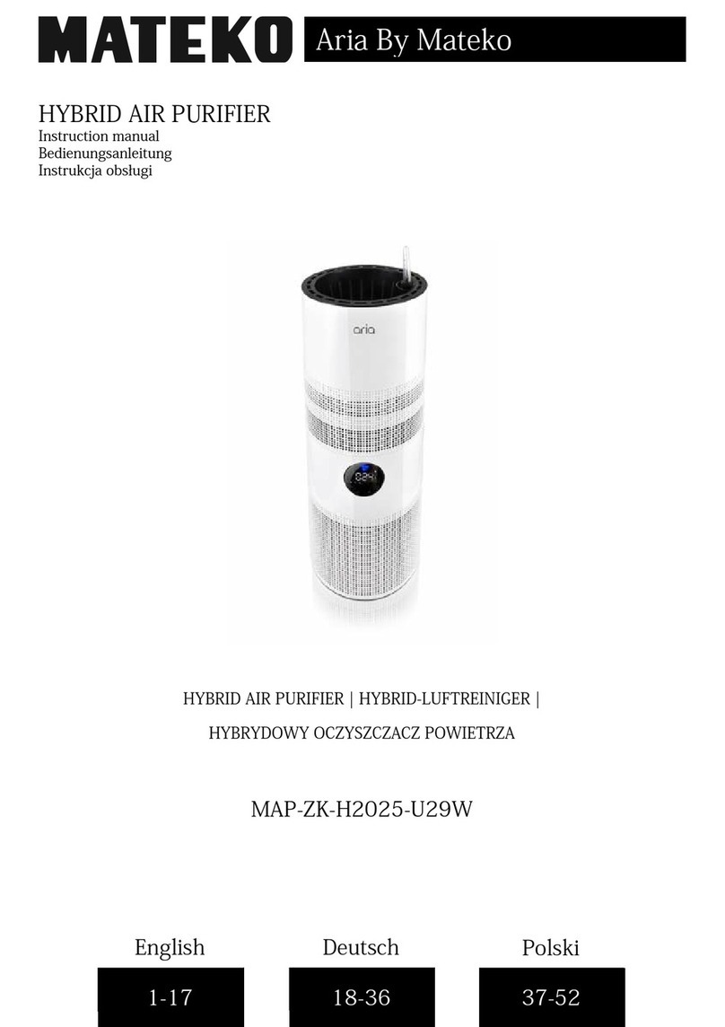 Ksenukai Mateko Aria MAP-ZK-H2025-U29W instruction manual