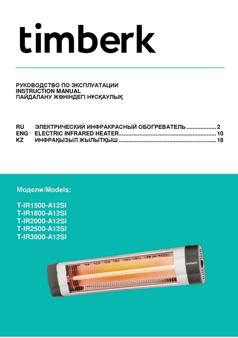 Timberk T-IR1500-A12SI User manual