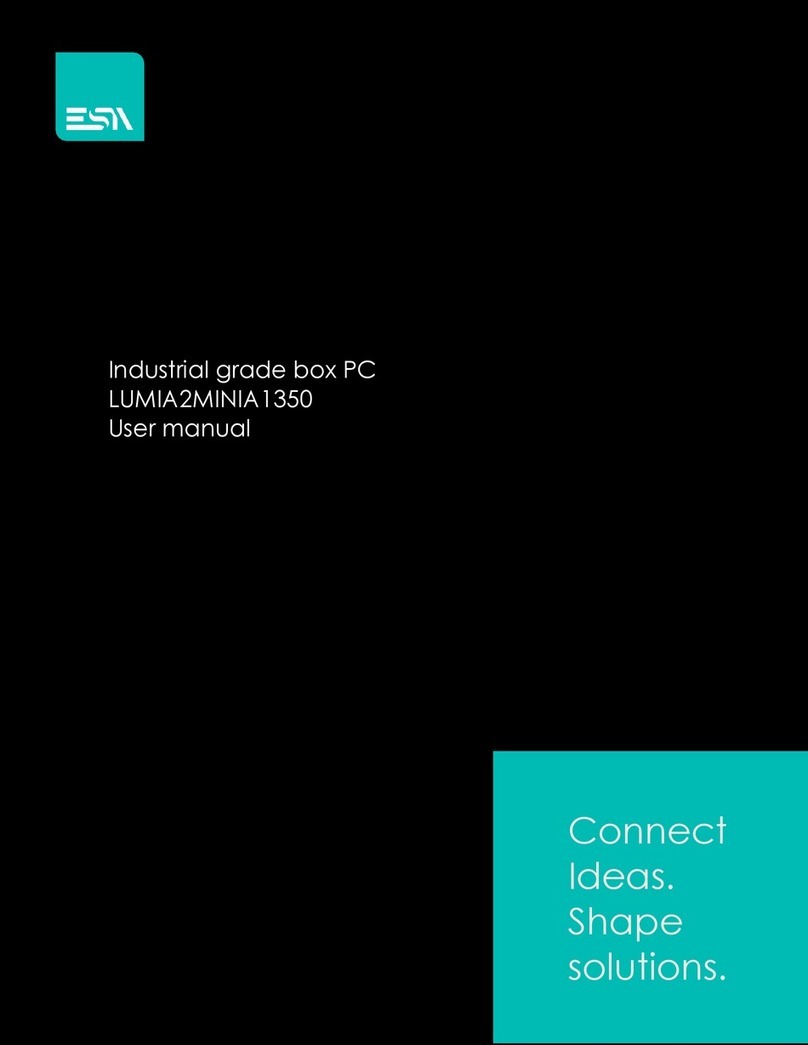 ESA LUMIA2MINIA1350 user manual