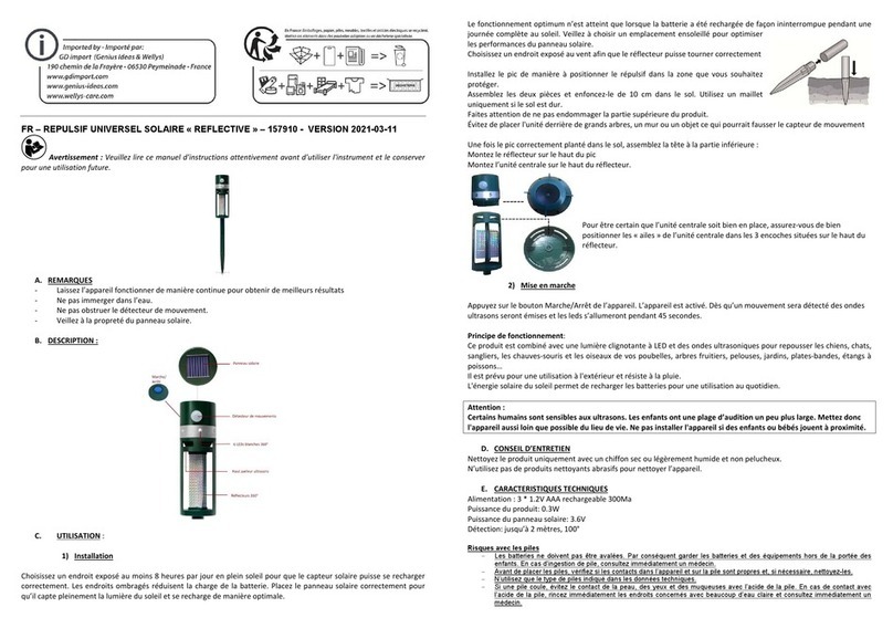 Genius Ideas REFLECTIVE instruction manual