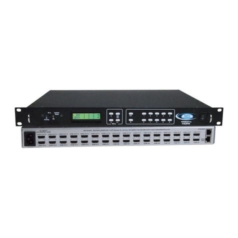 NTI VEEMUX Series User manual