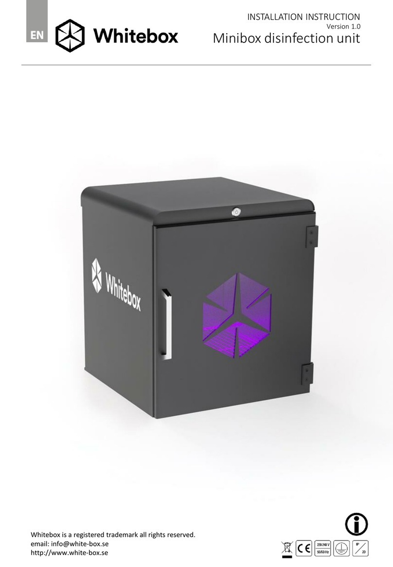 WHITEBOX Minibox disinfection unit Installation instruction