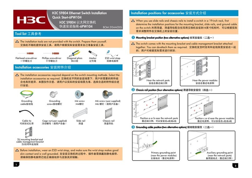 H3C S9804 User manual