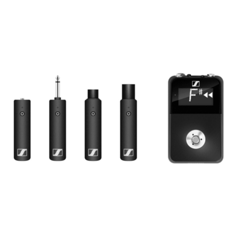 Sennheiser XS Wireless instruction manual