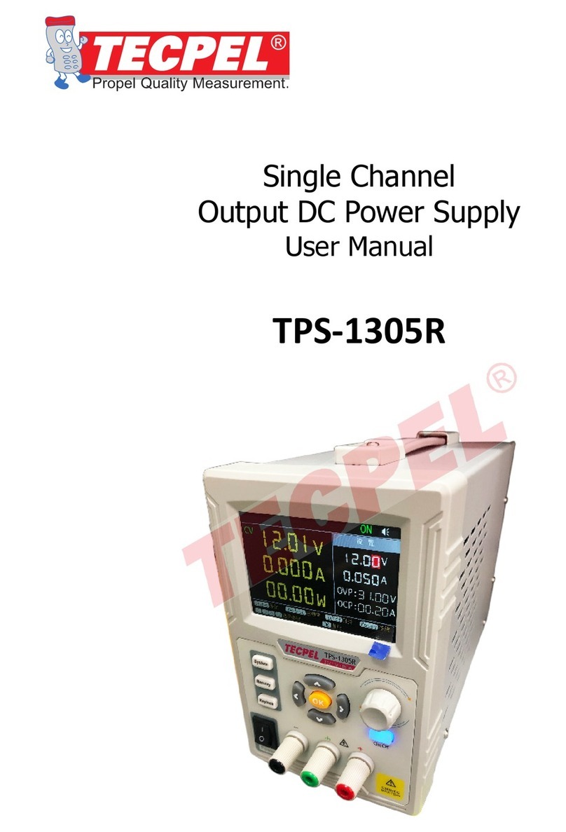 TECPEL TPS-1305R user manual