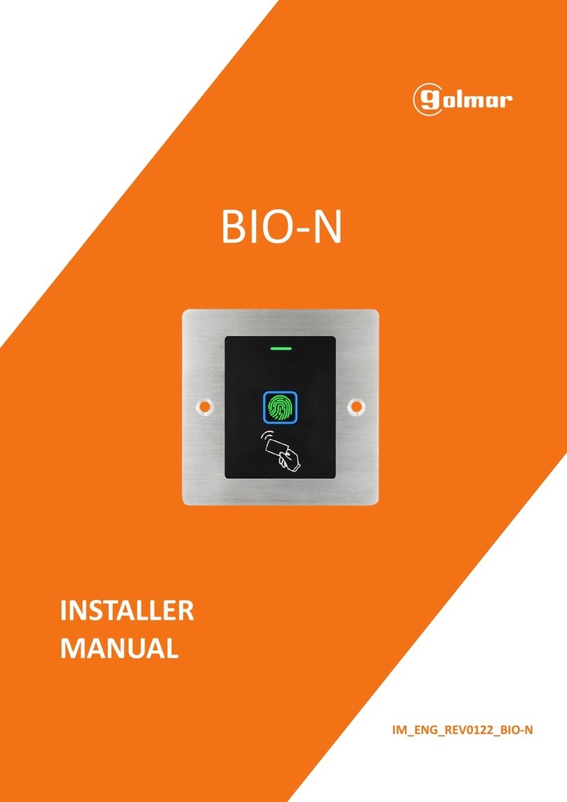 golmar BIO-N User guide