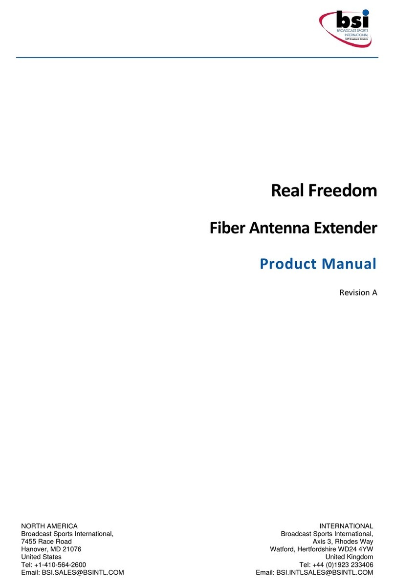 BSi Real Freedom product manual