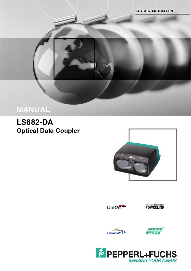 Pepperl+Fuchs LS68 DA-F2 Series User manual Pepperl+Fuchs LS68 DA-F2 Series User manual