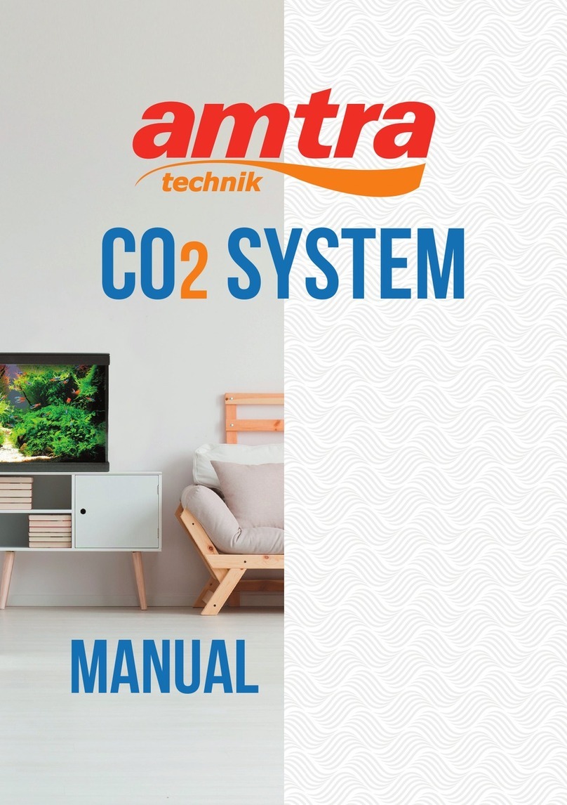 Amtra co2 SYSTEM User manual Amtra co2 SYSTEM User manual