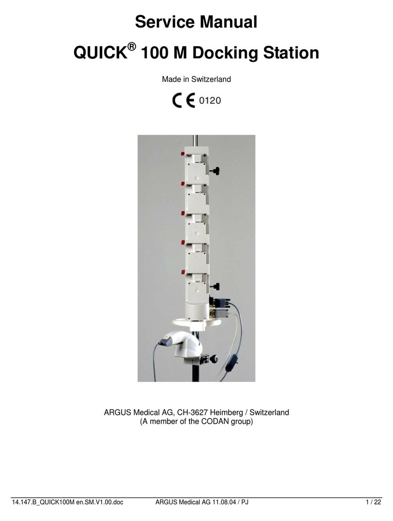 Argus QUICK 100 M Service manual